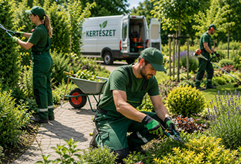 Kertészeti vállalkozás, parkok és zöldterületek kezelése